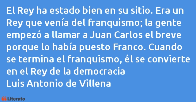 Frases de Luis Antonio de Villena