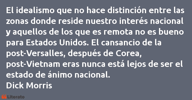 Frases de Dick Morris