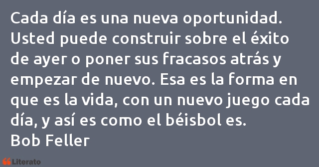 Frases de Bob Feller