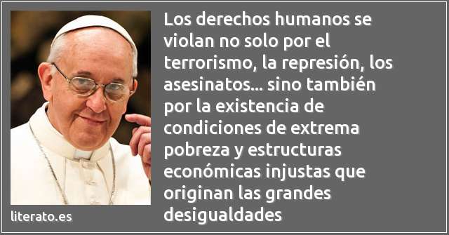 Frases de Papa Francisco