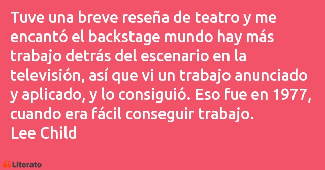 Frases de Lee Child
