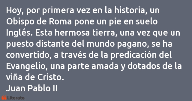 Frases de Juan Pablo II