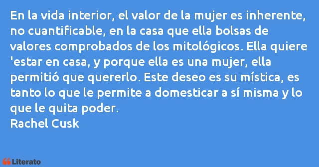 Frases de Rachel Cusk