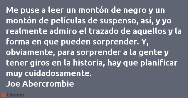 Frases de Joe Abercrombie