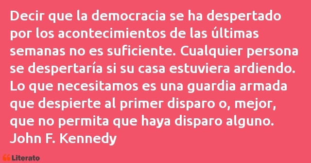 Frases de John F. Kennedy