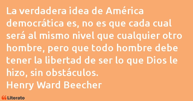 Frases de Henry Ward Beecher