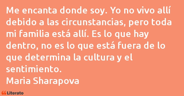 Frases de Maria Sharapova