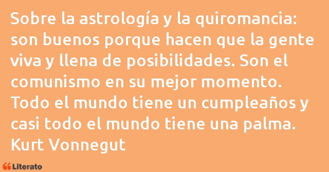 Frases de Kurt Vonnegut