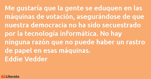 Frases de Eddie Vedder