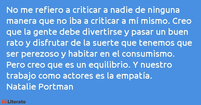 Frases de Natalie Portman