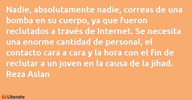 Frases de Reza Aslan