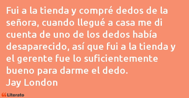 Frases de Jay London