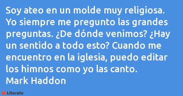 Frases de Mark Haddon