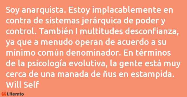 Frases de Will Self