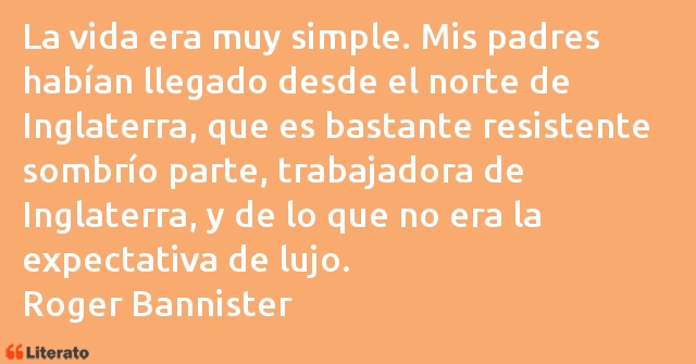 Frases de Roger Bannister