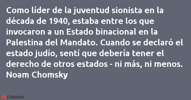 Frases de Noam Chomsky