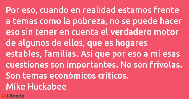 Frases de Mike Huckabee