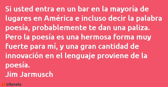 Frases de Jim Jarmusch