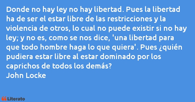 Frases de John Locke