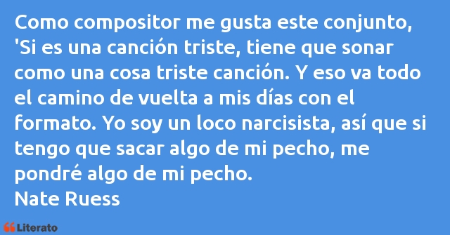 Frases de Nate Ruess