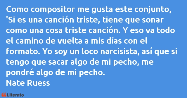 Frases de Nate Ruess