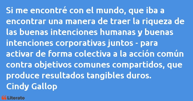 Frases de Cindy Gallop