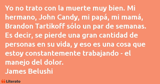 Frases de James Belushi