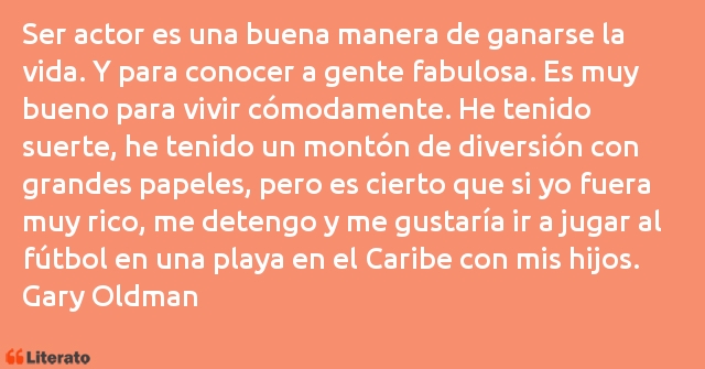 Frases de Gary Oldman