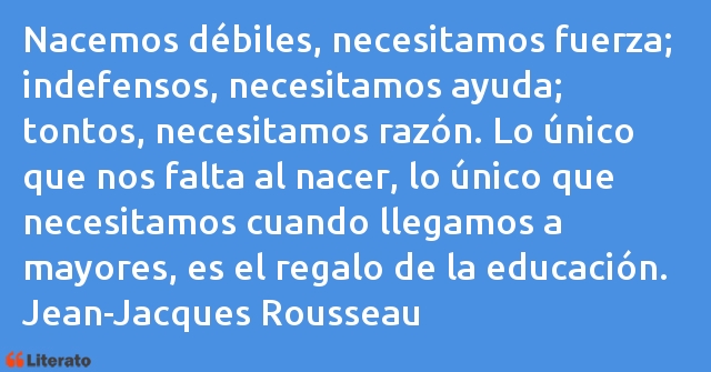 Frases de Jean-Jacques Rousseau