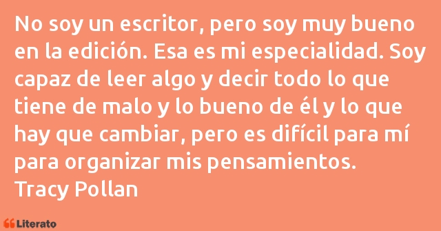 Frases de Tracy Pollan