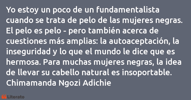 Frases de Chimamanda Ngozi Adichie