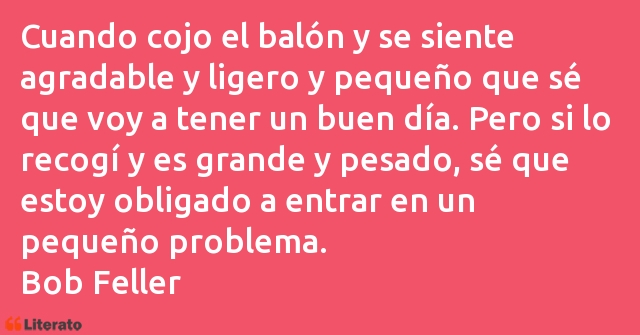 Frases de Bob Feller