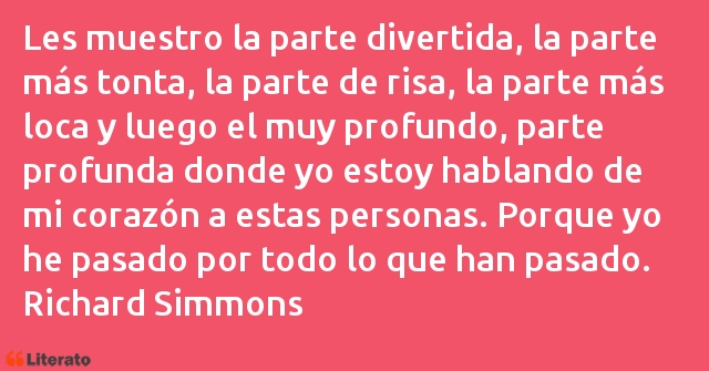 Frases de Richard Simmons