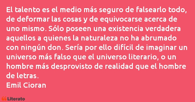 Frases de Emil Cioran