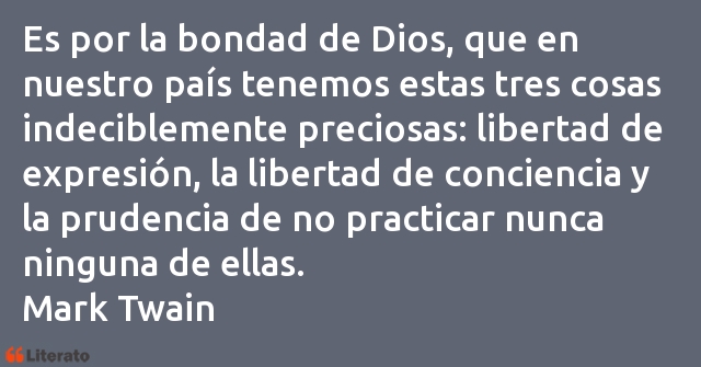 Frases de Mark Twain