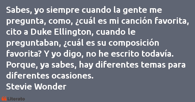 Frases de Stevie Wonder