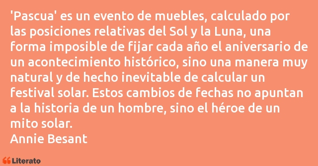 Frases de Annie Besant