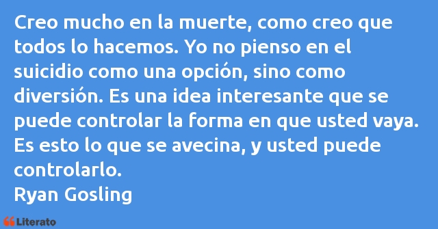 Frases de Ryan Gosling