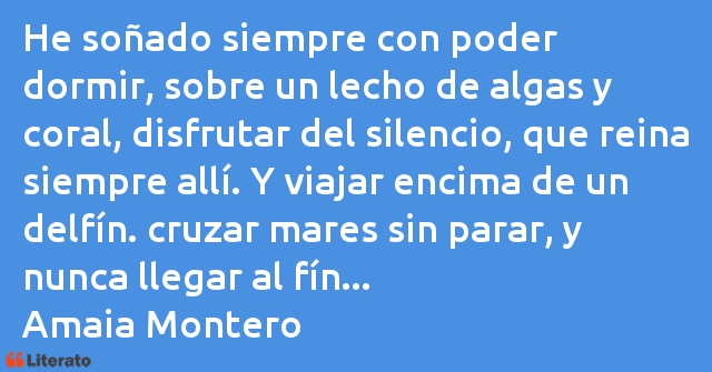 Frases de Amaia Montero