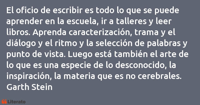 Frases de Garth Stein