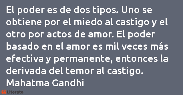 Frases de Mahatma Gandhi