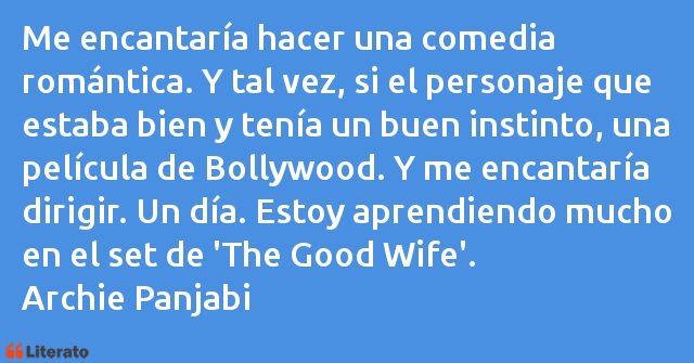 Frases de Archie Panjabi