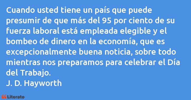 Frases de J. D. Hayworth