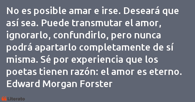 Frases de Edward Morgan Forster