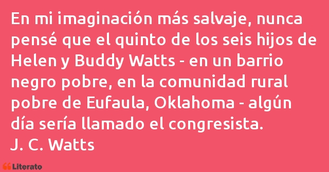 Frases de J. C. Watts