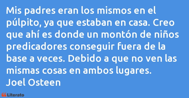 Frases de Joel Osteen