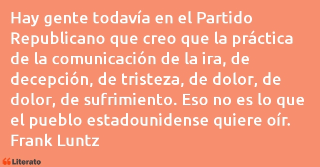 Frases de Frank Luntz