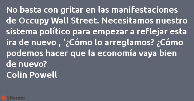 Frases de Colin Powell