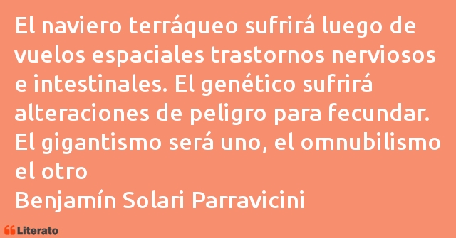 Frases de Benjamín Solari Parravicini