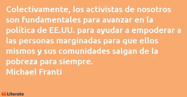 Frases de Michael Franti